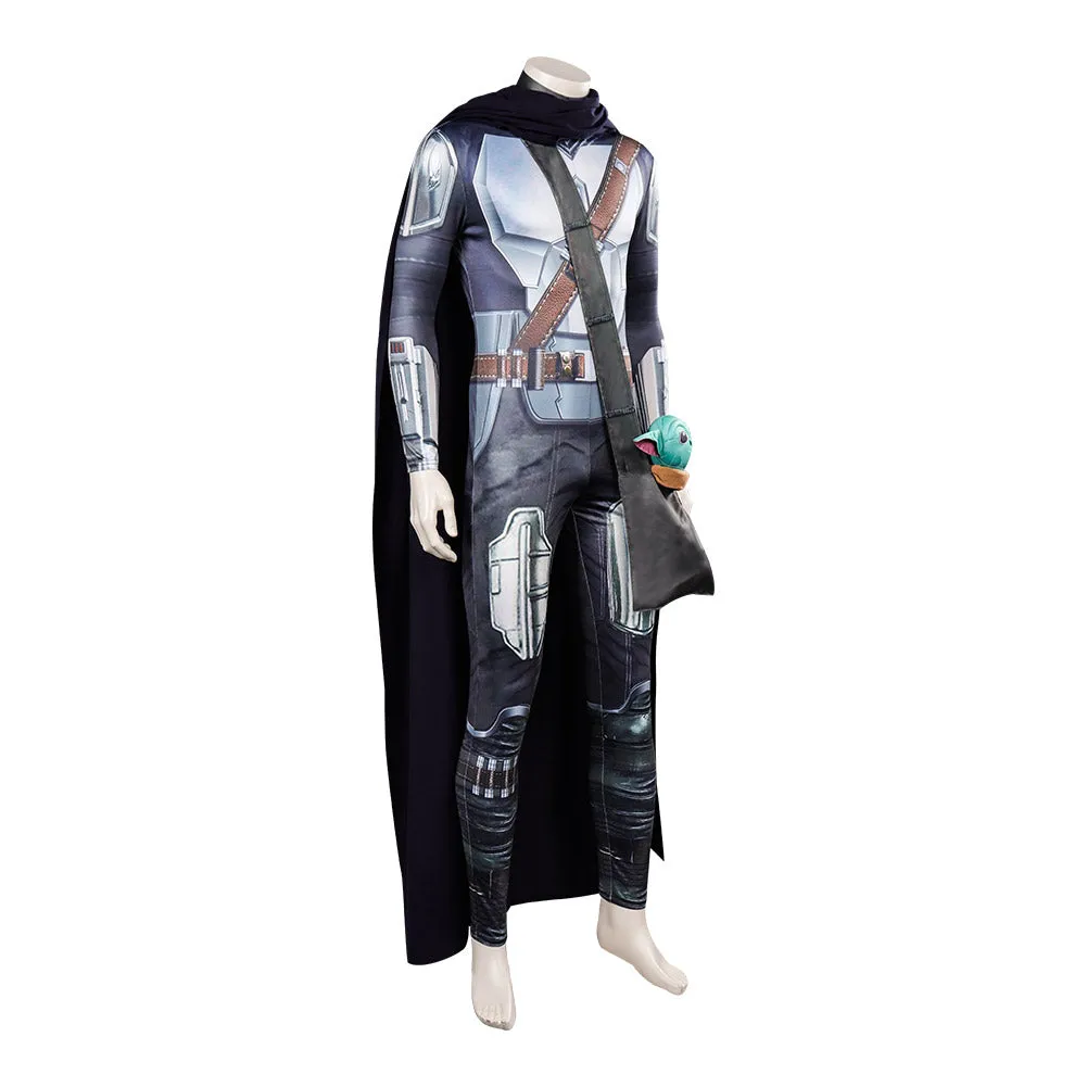 The Mando Season 3 Cosplay Costume Jumpsuit Cloak Outfits Halloween Carnival Party Suit