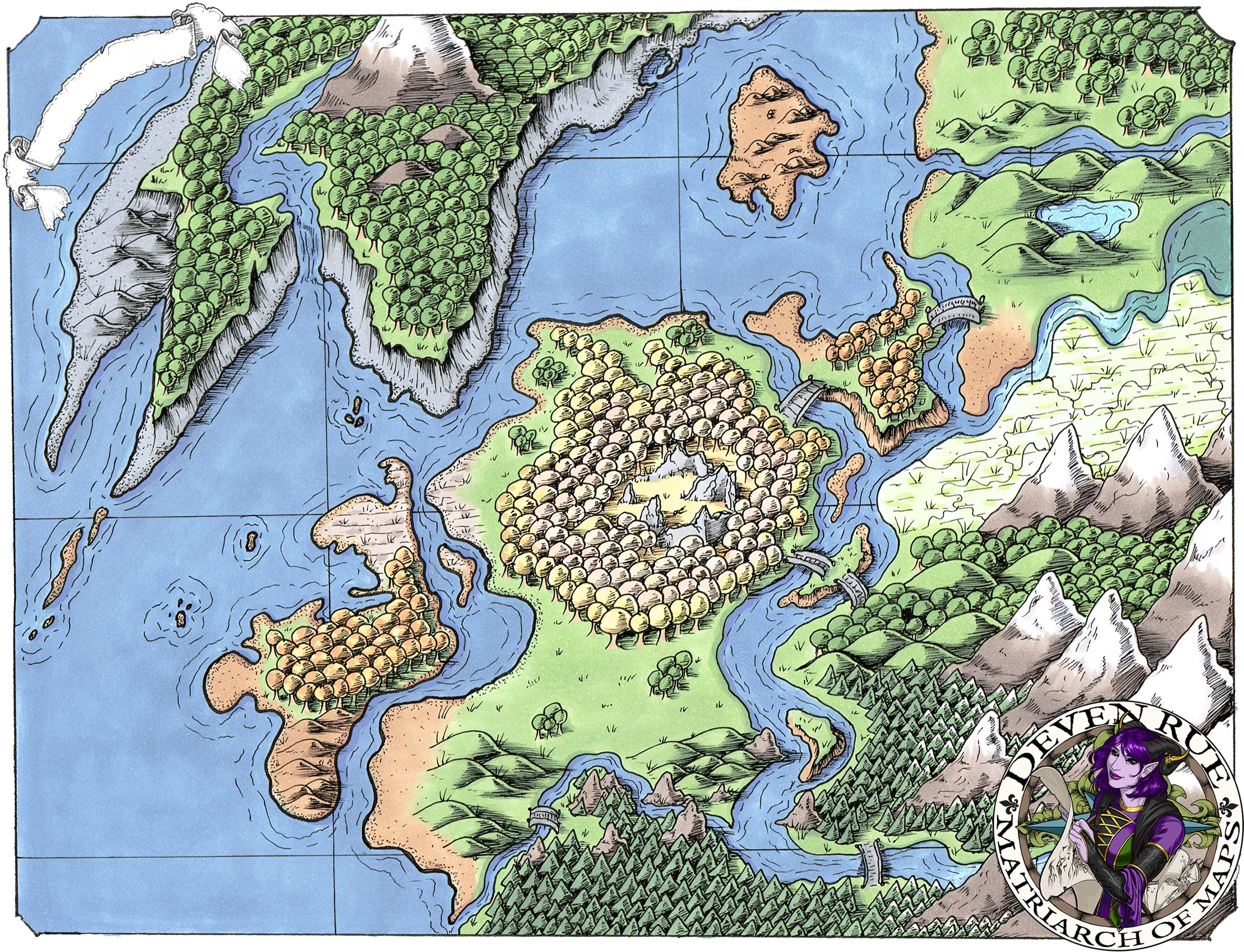 The Raven's Call Map