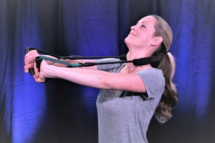 The Safety Cord Tubing™ Pro-Lordotic Neck Exerciser™