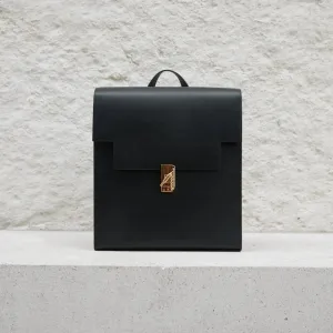 The WEEK/DAY Cactus Leather Vegan Tailored Tote | Black