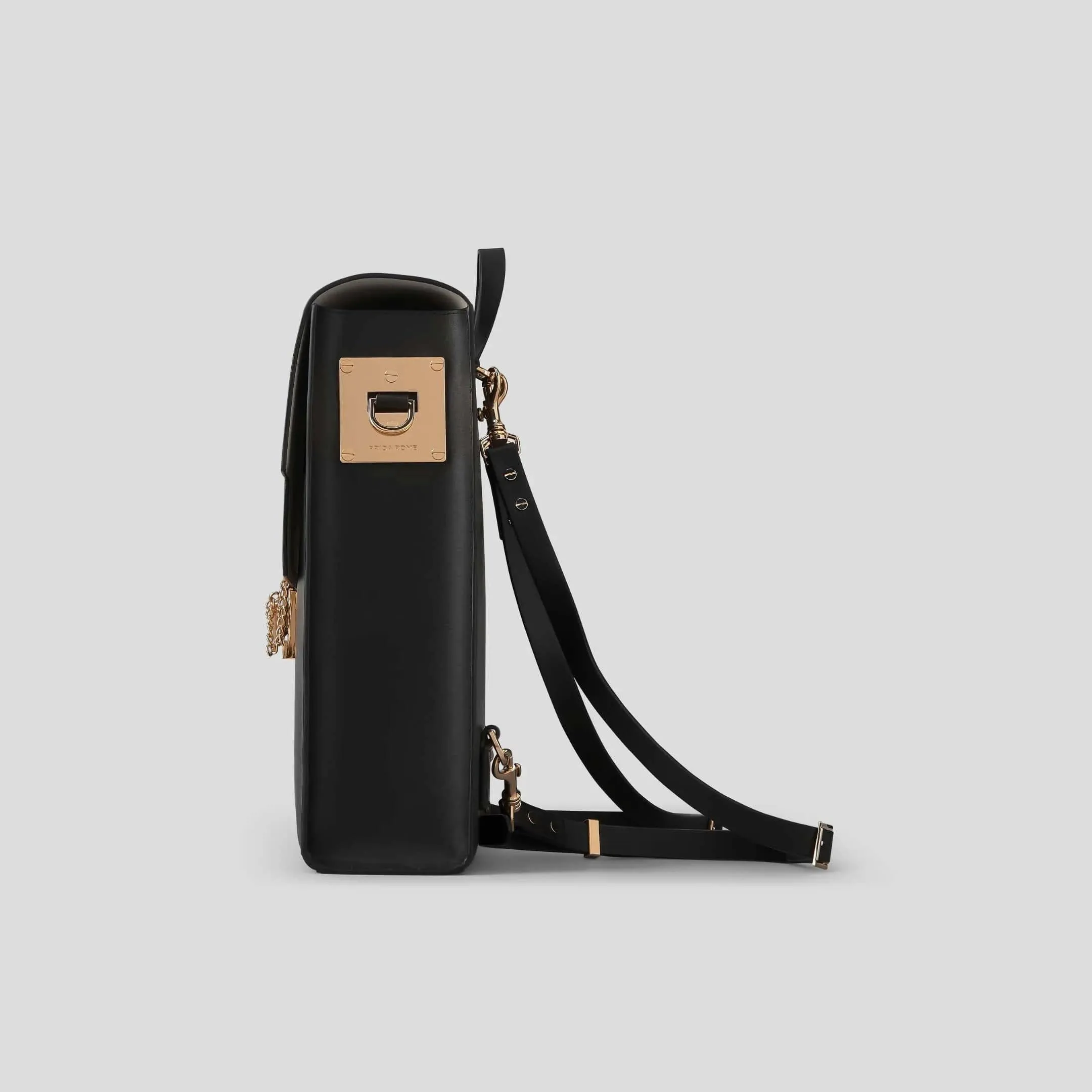 The WEEK/DAY Cactus Leather Vegan Tailored Tote | Black