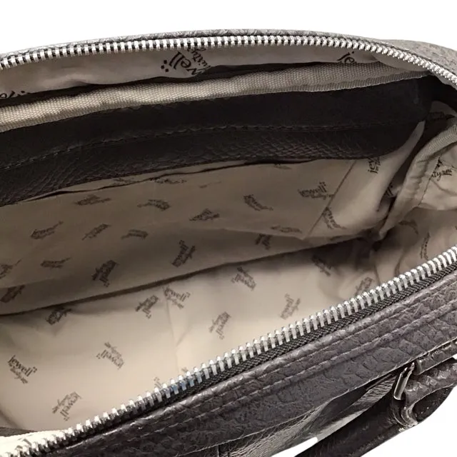 Thirty-one NWOT Jewell Grey Print Satchel Bag