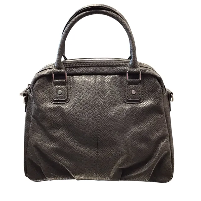 Thirty-one NWOT Jewell Grey Print Satchel Bag