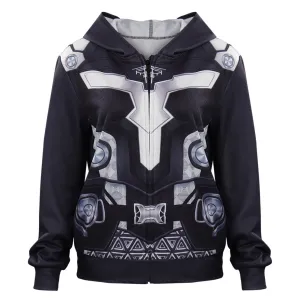 Thor: Love and Thunder Valkyrie Cosplay Hoodie Pullover Outfits Halloween Carnival Suit