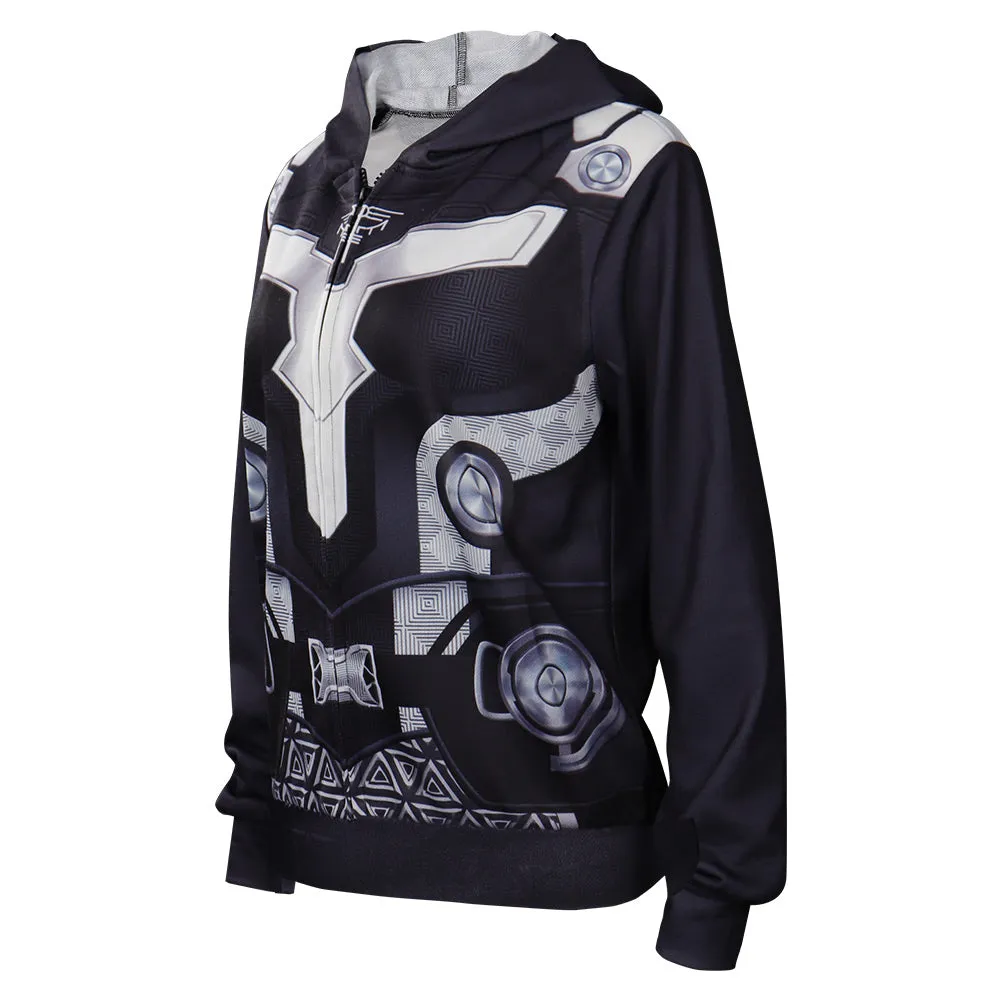Thor: Love and Thunder Valkyrie Cosplay Hoodie Pullover Outfits Halloween Carnival Suit
