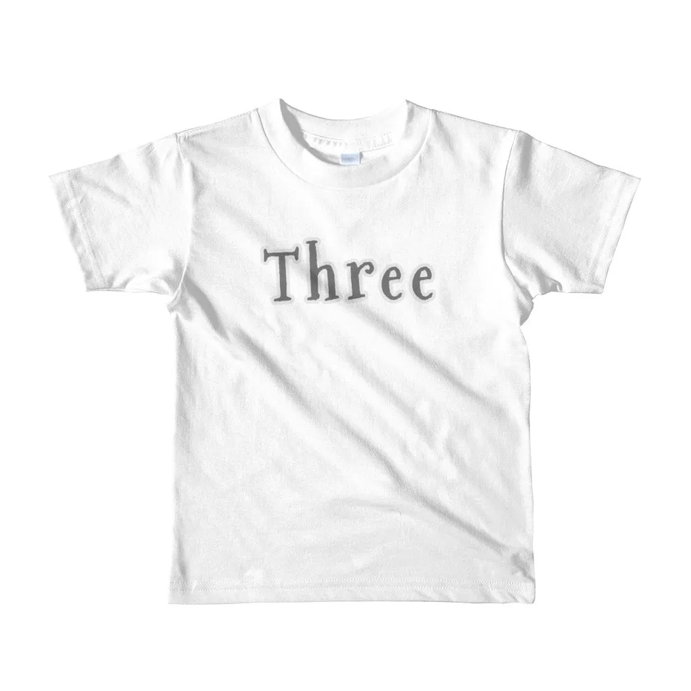Three years old...