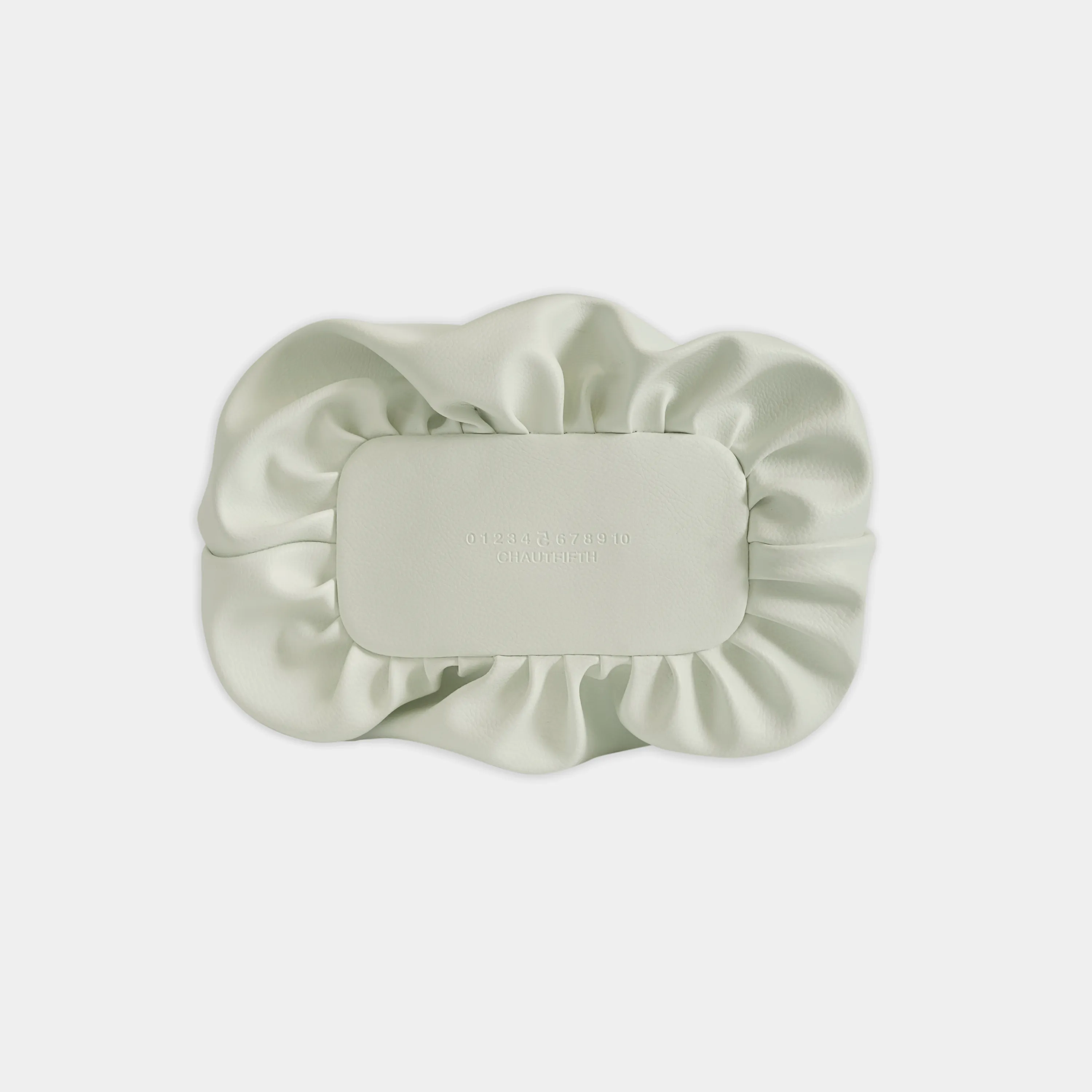 Túi xách Flower M (Medium) 2 DÂY màu Trắng kem