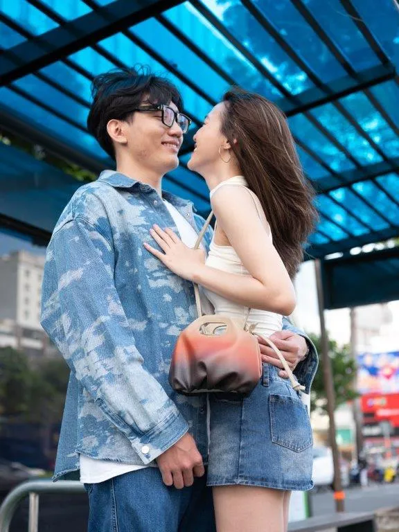 TÚI XÁCH Flower Mini họa tiết TILL DEATH DO US PART
