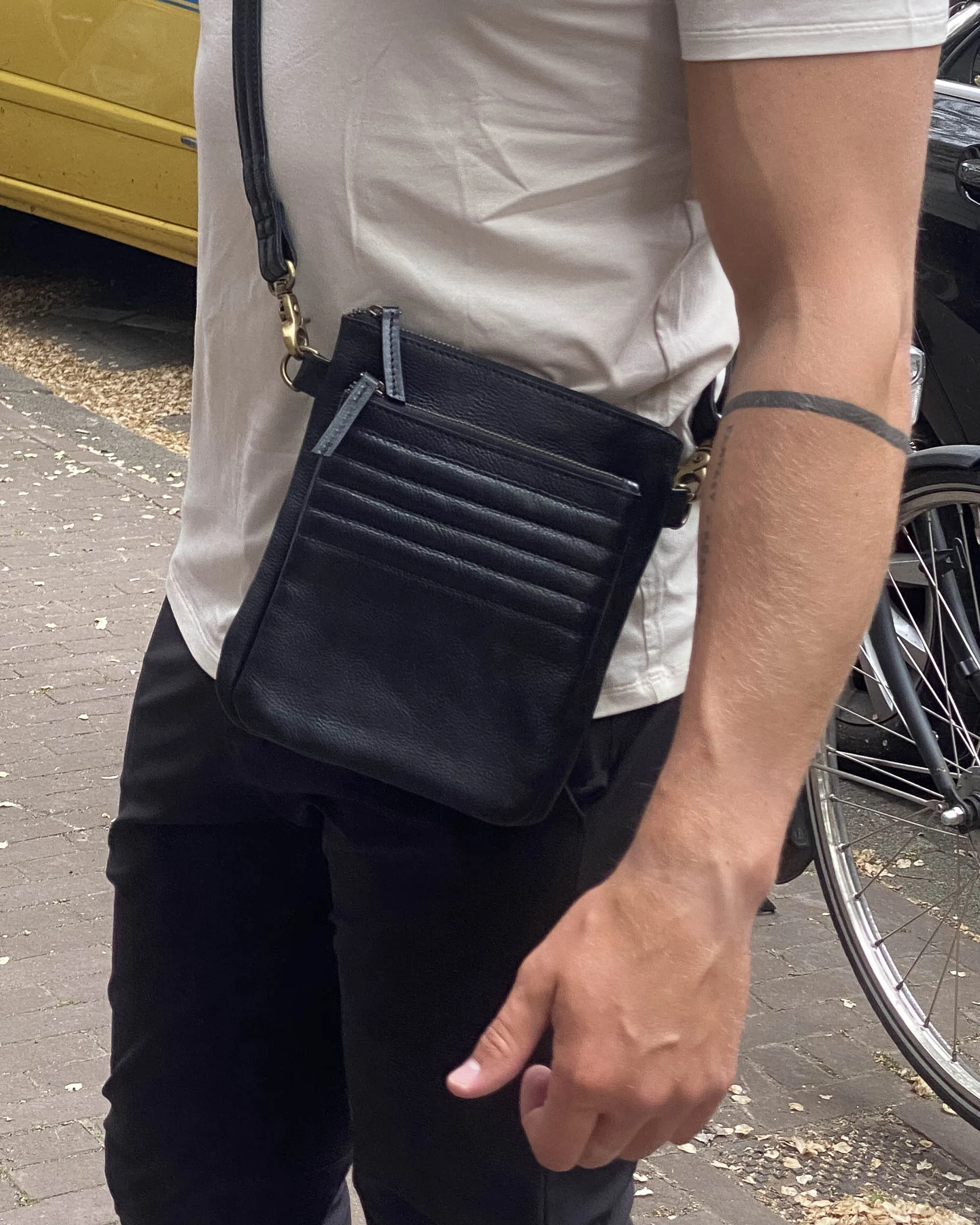 Tim | Crossbody Leather Satchel