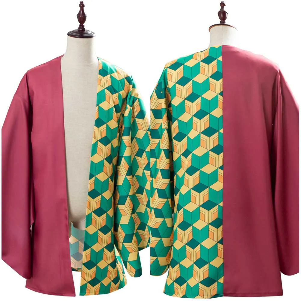 Tomioka Giyuu Demon Slayer: Kimetsu no Yaiba Uniform Cosplay Costume