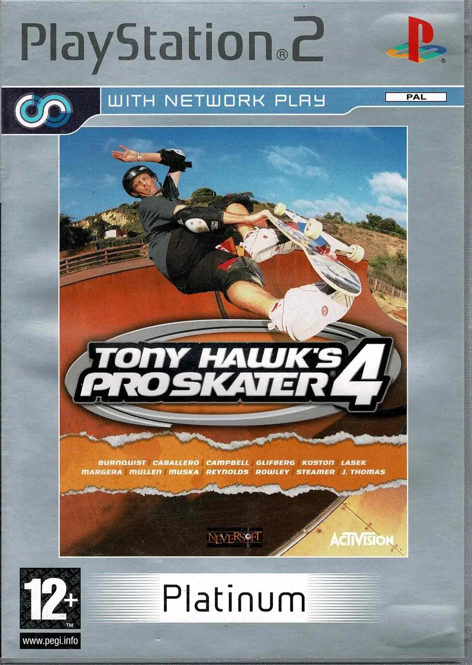 Tony Hawk's Pro Skater 4 (Platinum)