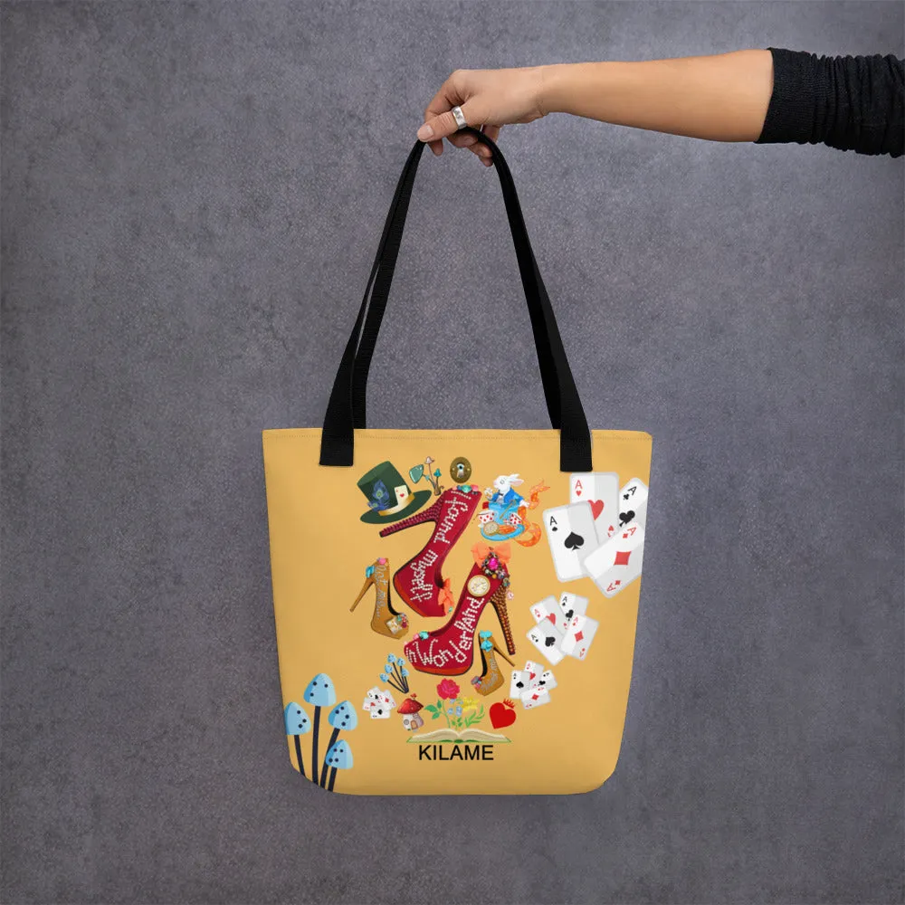 Tote bag 'Down the rabbit hole'