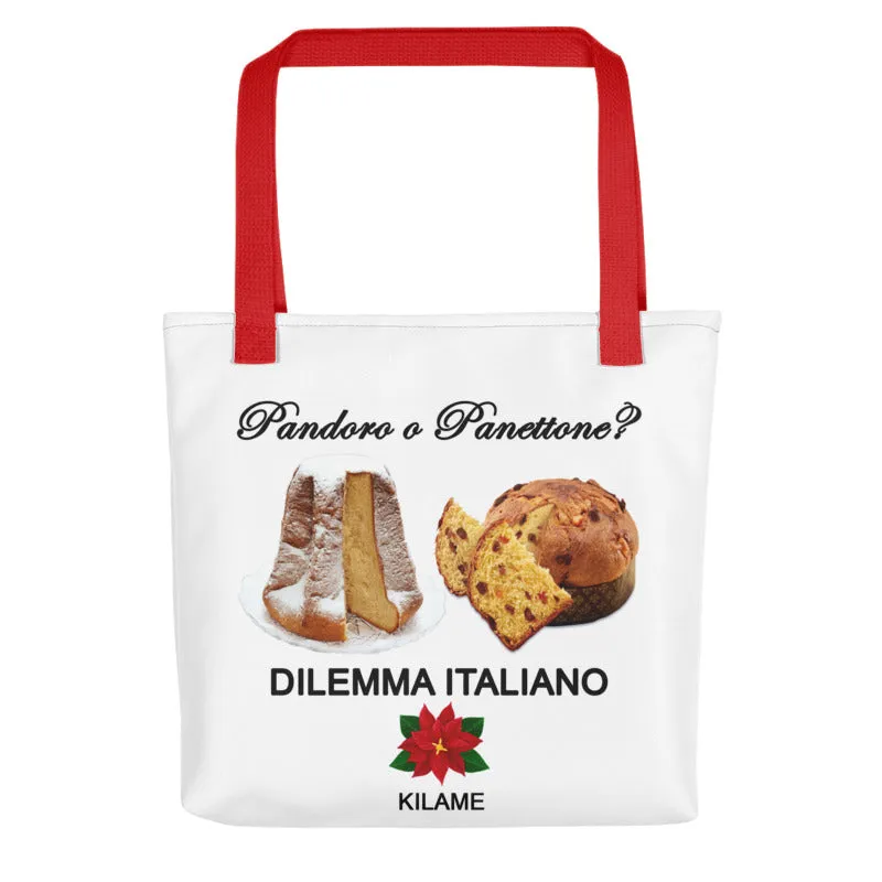 Tote bag 'Pandoro o Panettone'