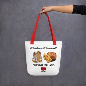 Tote bag 'Pandoro o Panettone'