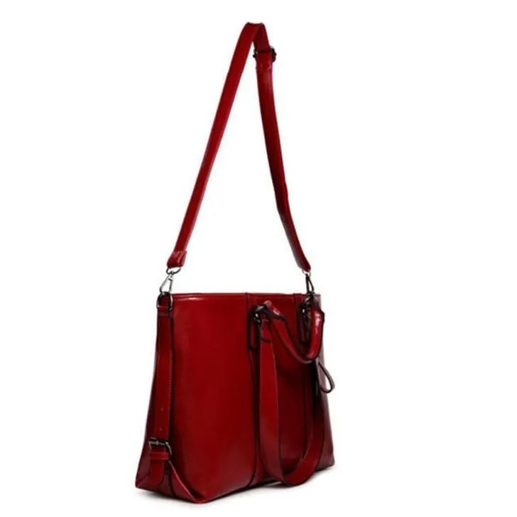 Tote / Shoulder Bag  <br>Genuine-Leather