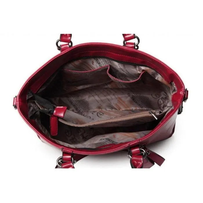 Tote / Shoulder Bag  <br>Genuine-Leather