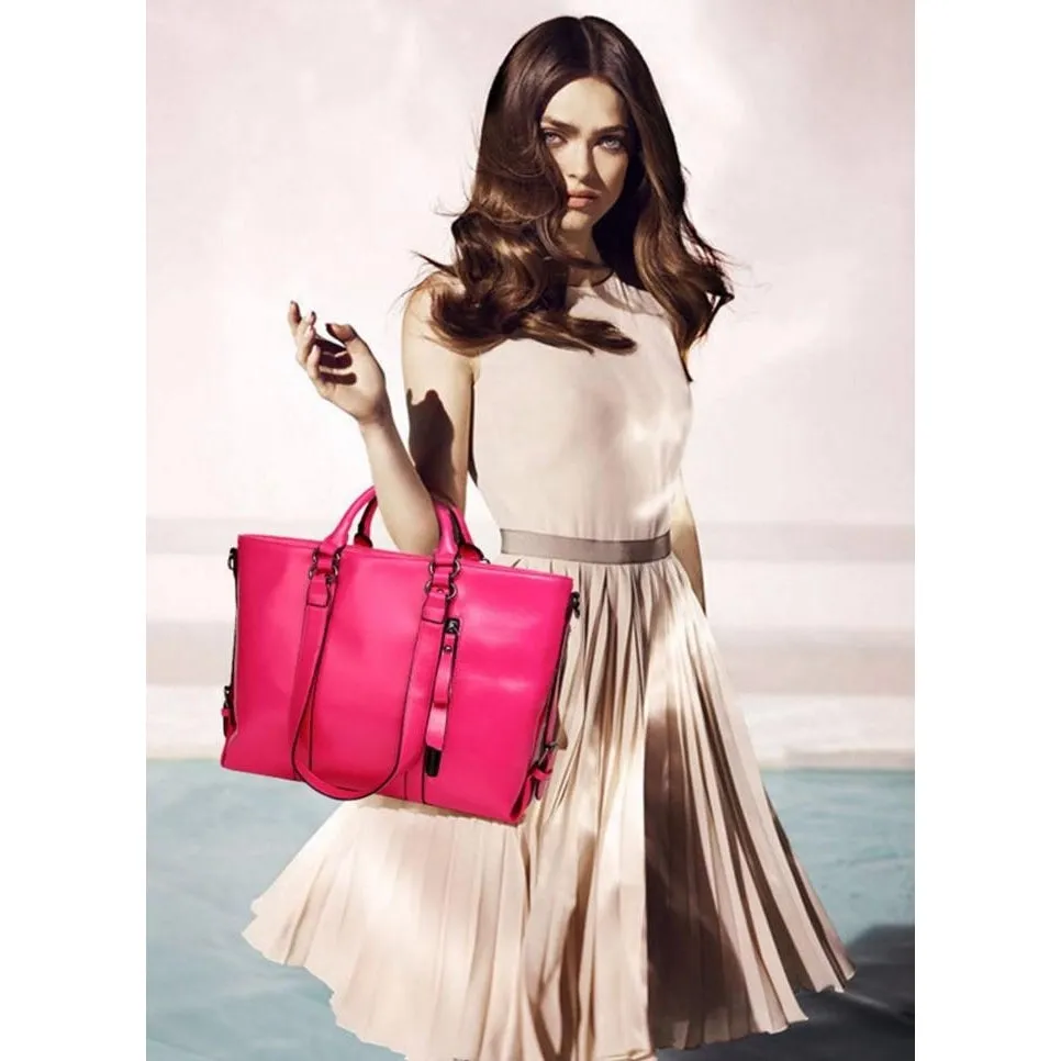 Tote / Shoulder Bag  <br>Genuine-Leather