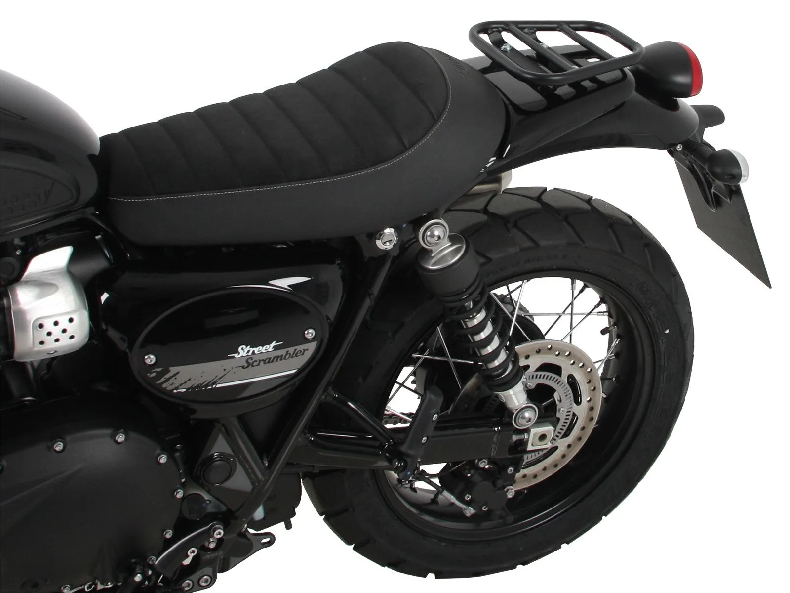 Triumph Triumph Scrambler Carrier - Solo Rack Without Backrest (Black)