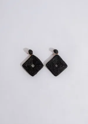 Try Me Earring Black