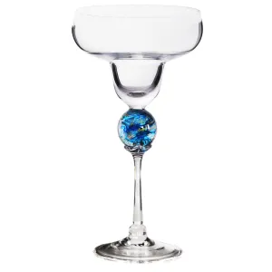 Turquoise Planet Margarita Glass