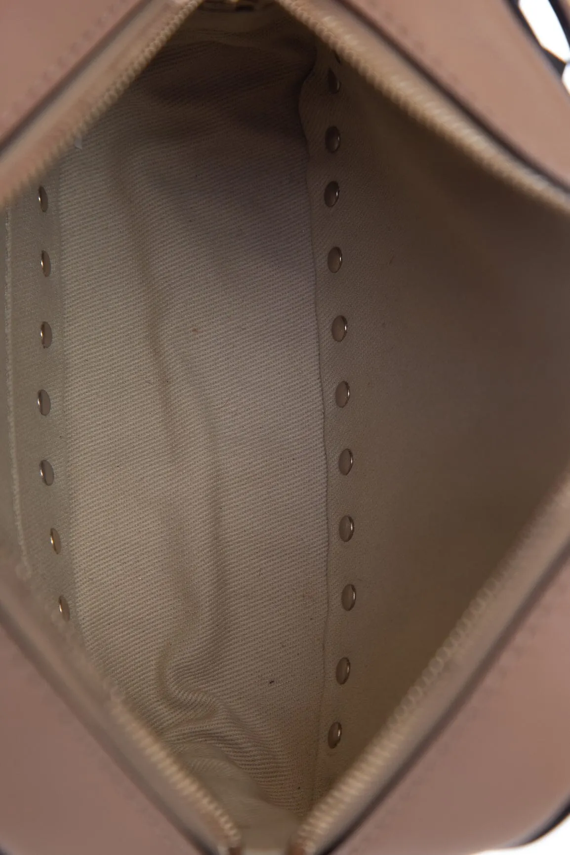 Valentino Boutique Nude Rockstud Camera Handbag