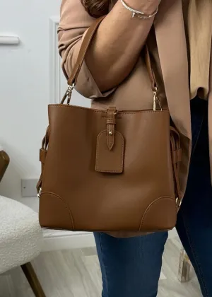 Vanessa Brown Satchel Bag