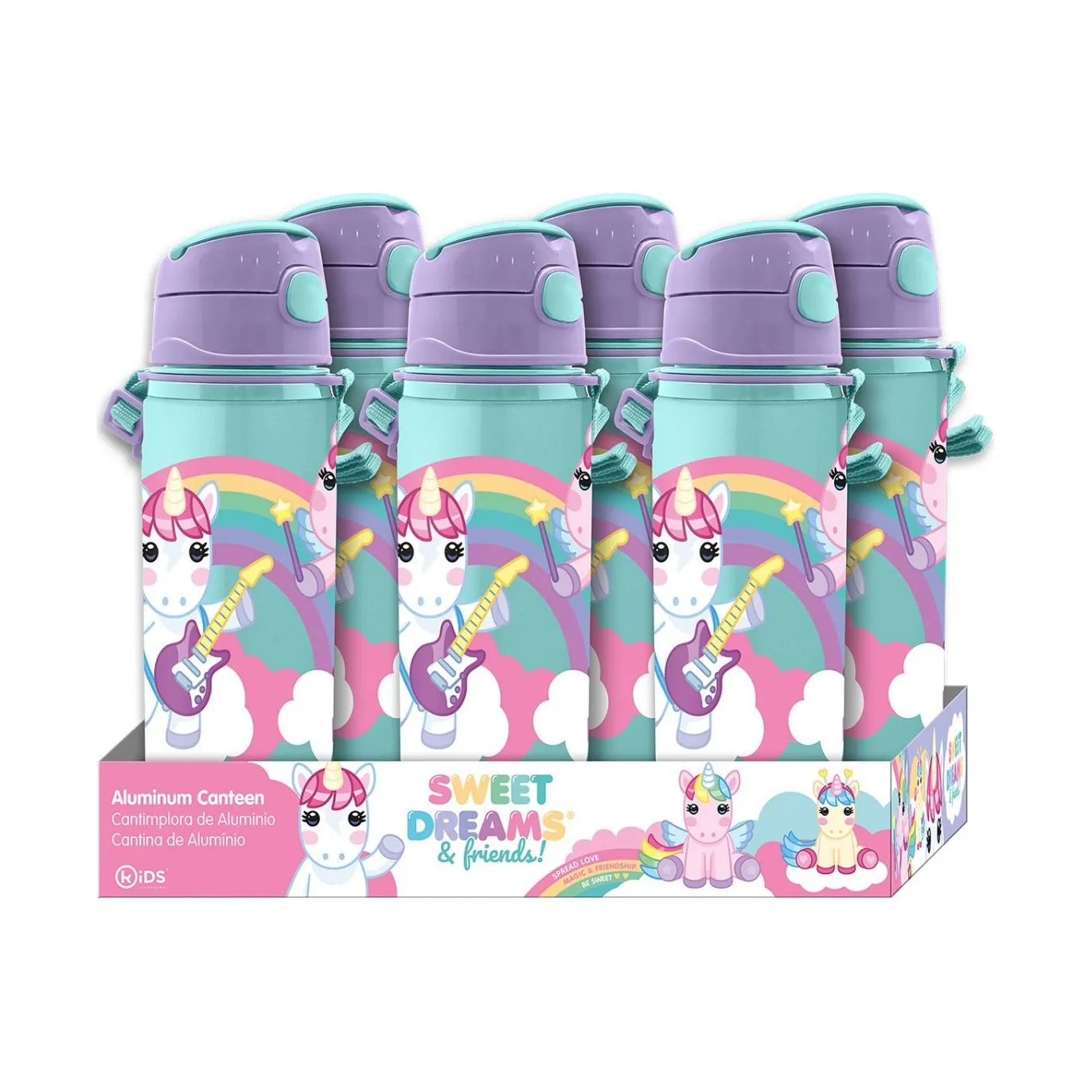 Vatnsbrúsi - Einhyrninga ál brúsi 600 ml