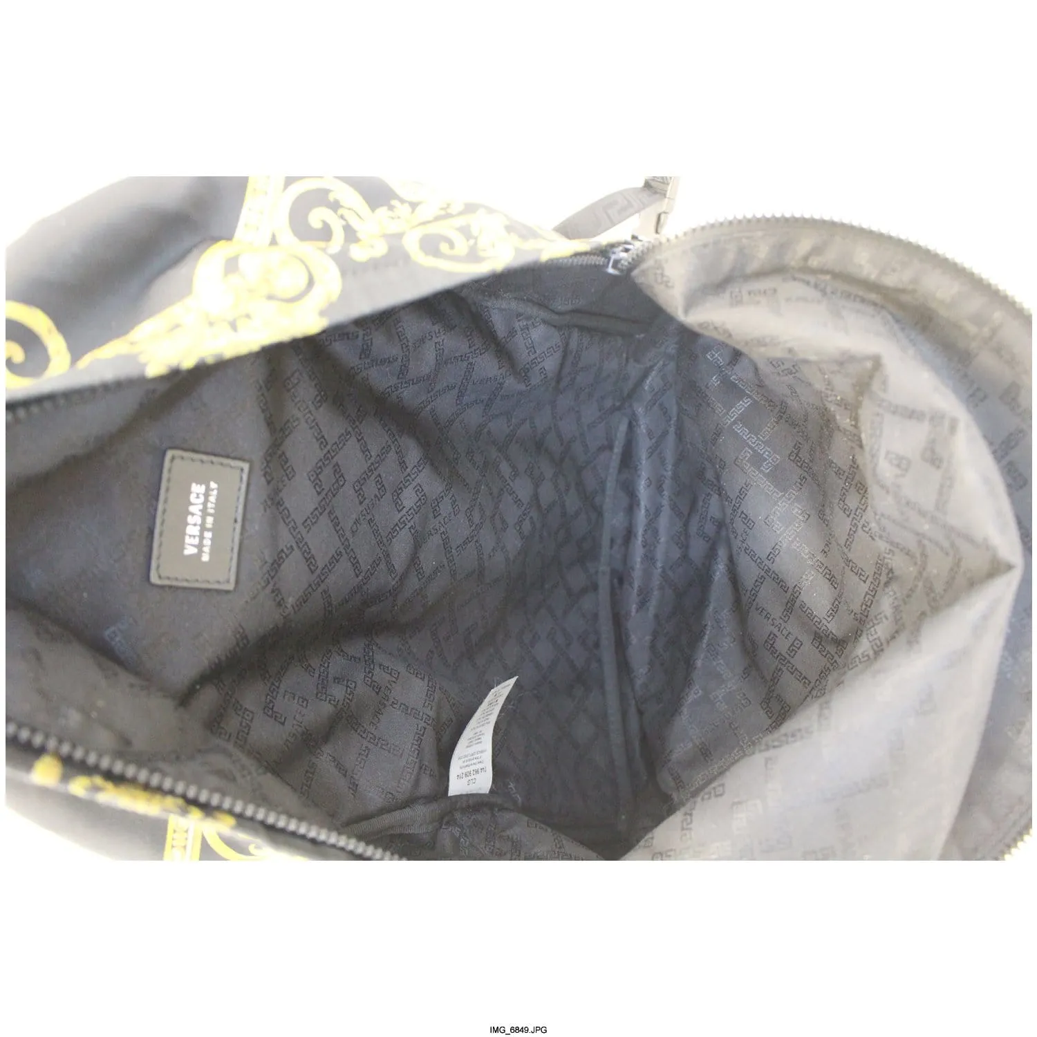 VERSACE La Coupe des Dieux Print Backpack