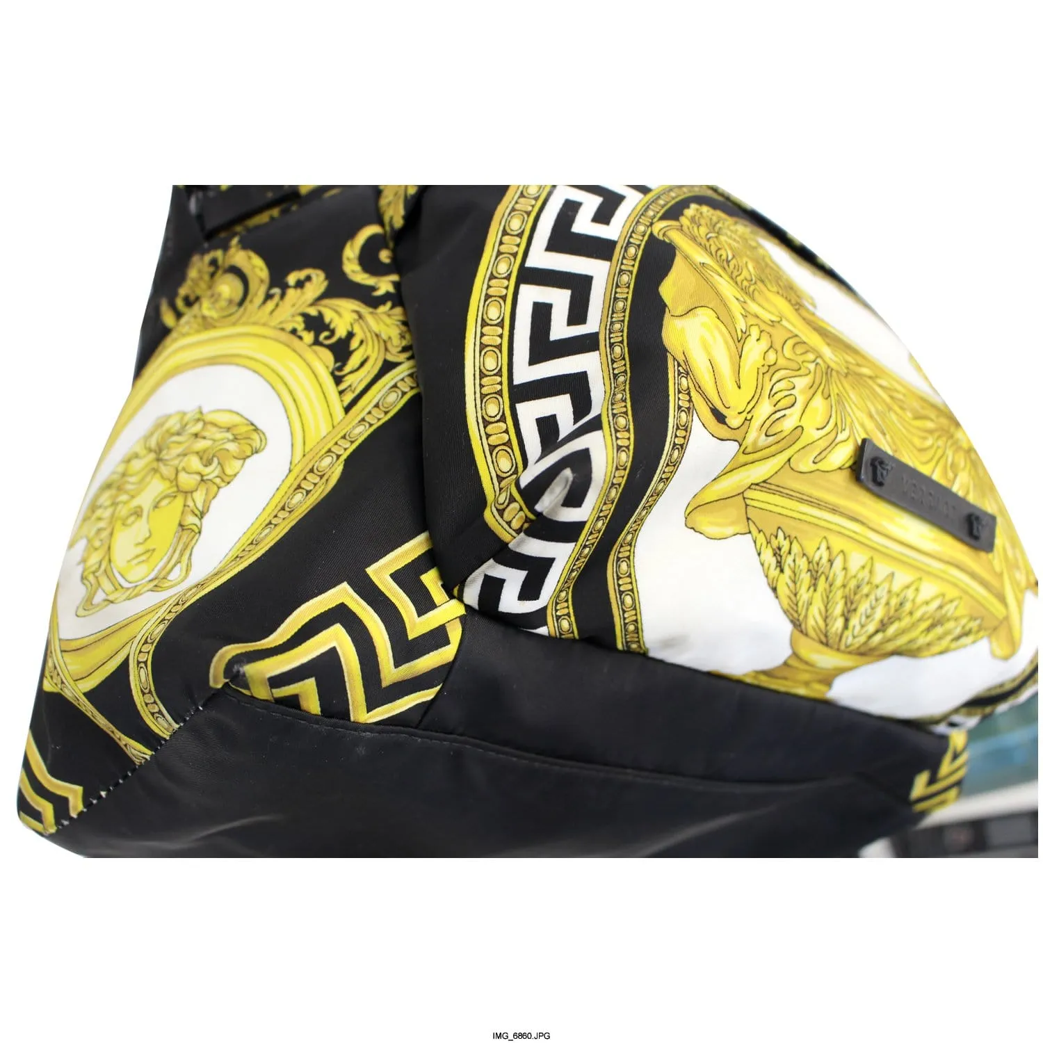 VERSACE La Coupe des Dieux Print Backpack