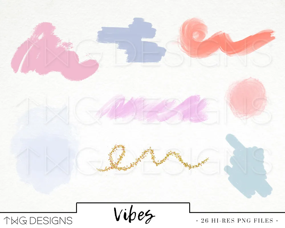 Vibes Clipart Collection