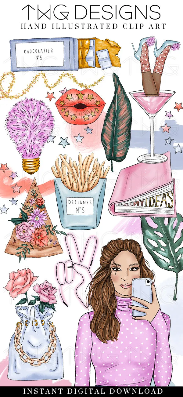 Vibes Clipart Collection