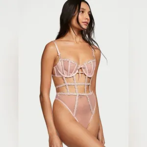 Victoria’s Secret Wicked unlined Rosebud Teddy