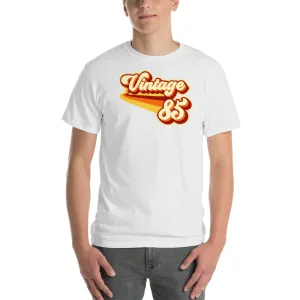 Vintage 1985 Warm Retro Lines CLASSIC FIT Short-Sleeve T-Shirt