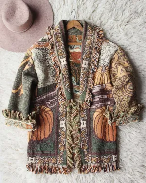 Vintage Autumn Fringe Coat
