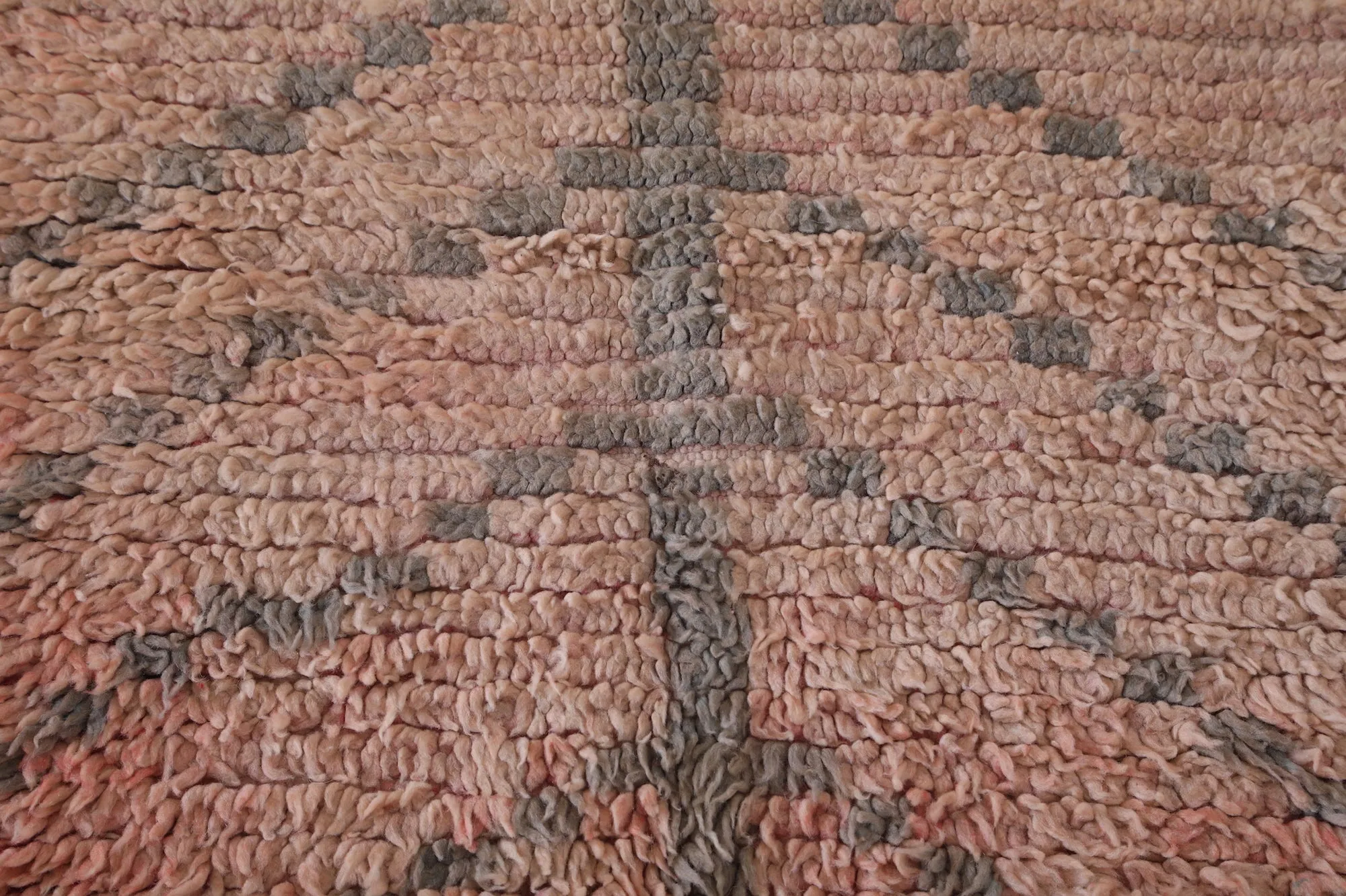 Vintage Berber Rug 3.6 x 5.5 ft | Handmade Moroccan Carpet