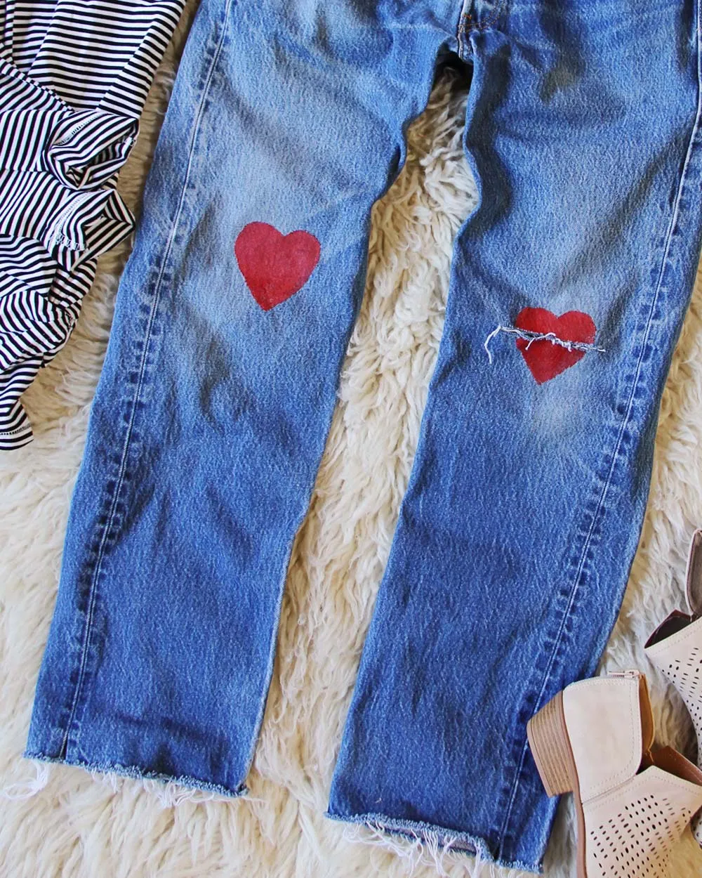 Vintage Heart Levi's