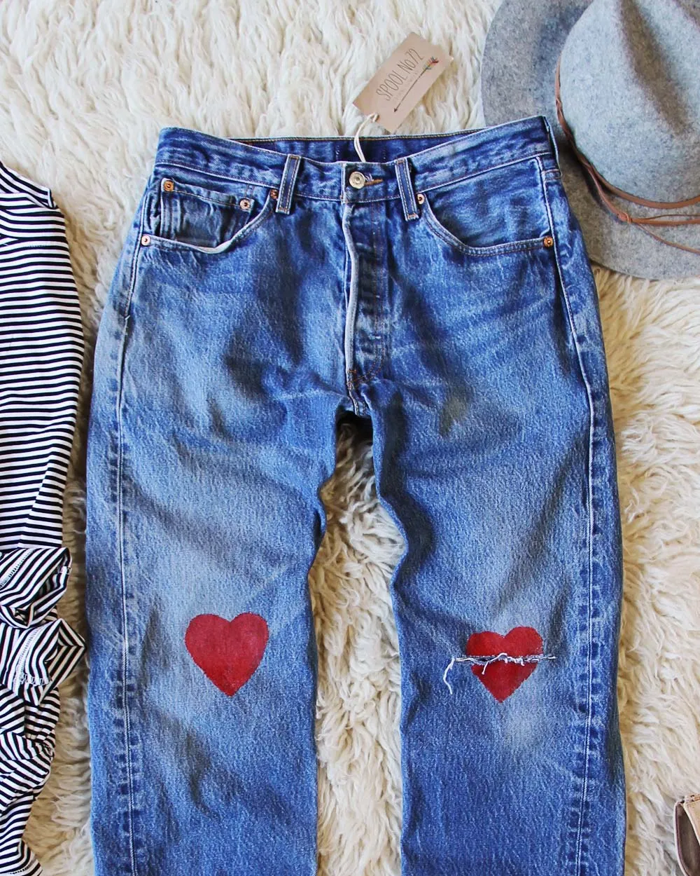 Vintage Heart Levi's