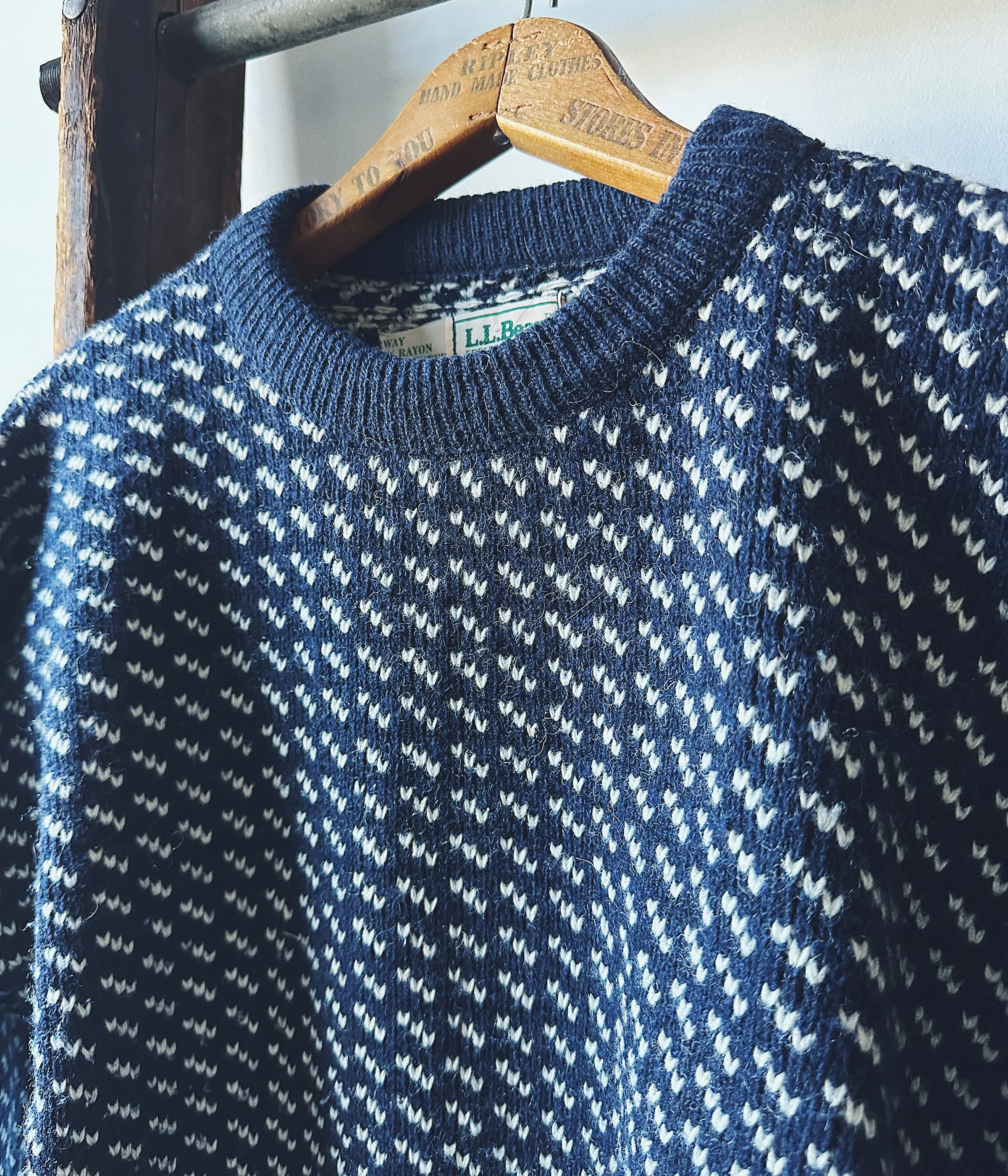 Vintage L.L.Bean Norwegian Sweater – Large
