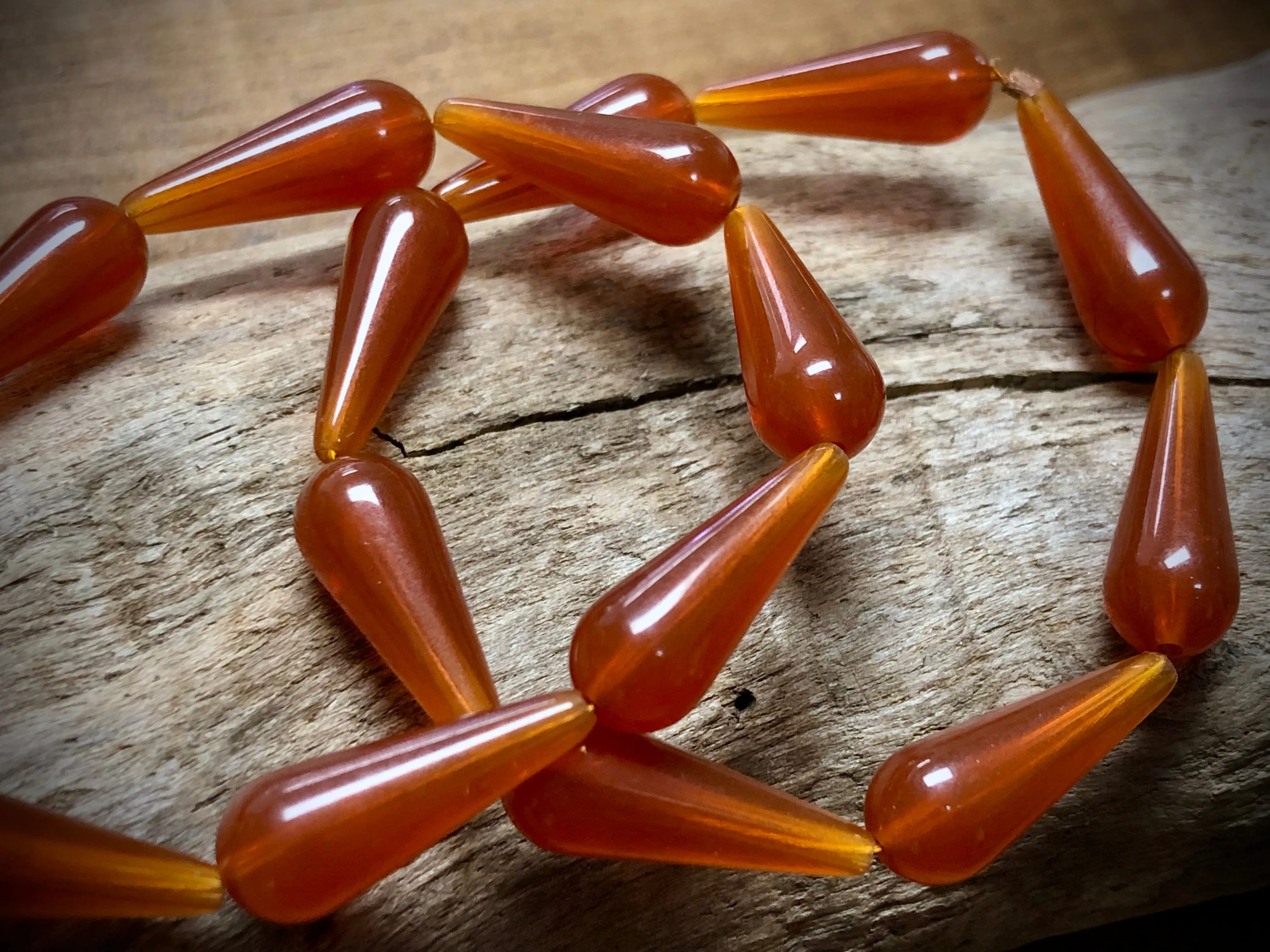 Vintage Plastic Bead Strand