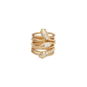 Vintage Sidney Garber Serpentine Ring