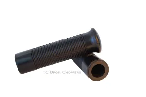 Vintage Style 7/8" Diameter Black Grips
