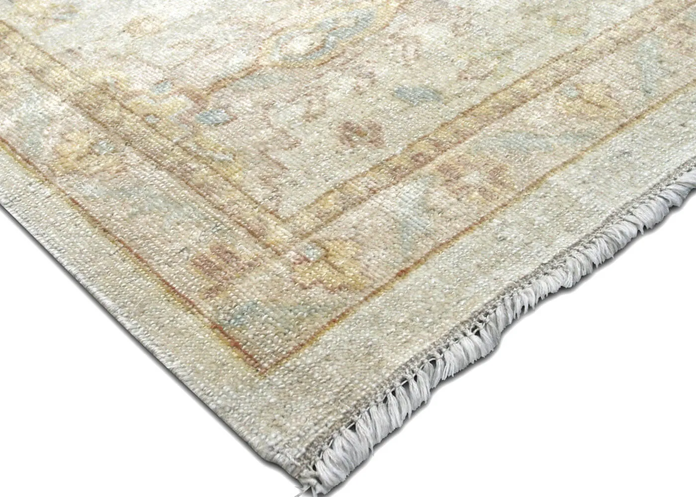 Vintage Turkish Oushak Rug - 12'2" x 19'10"