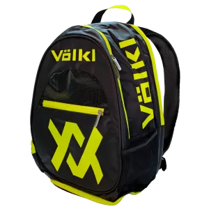 Volkl Tour Backpack Racquet Bag (Black/Neon Yellow)