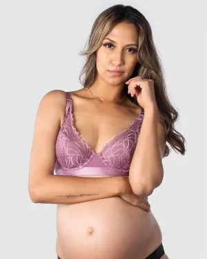 Warrior Plunge Nursing Bra - Orchid