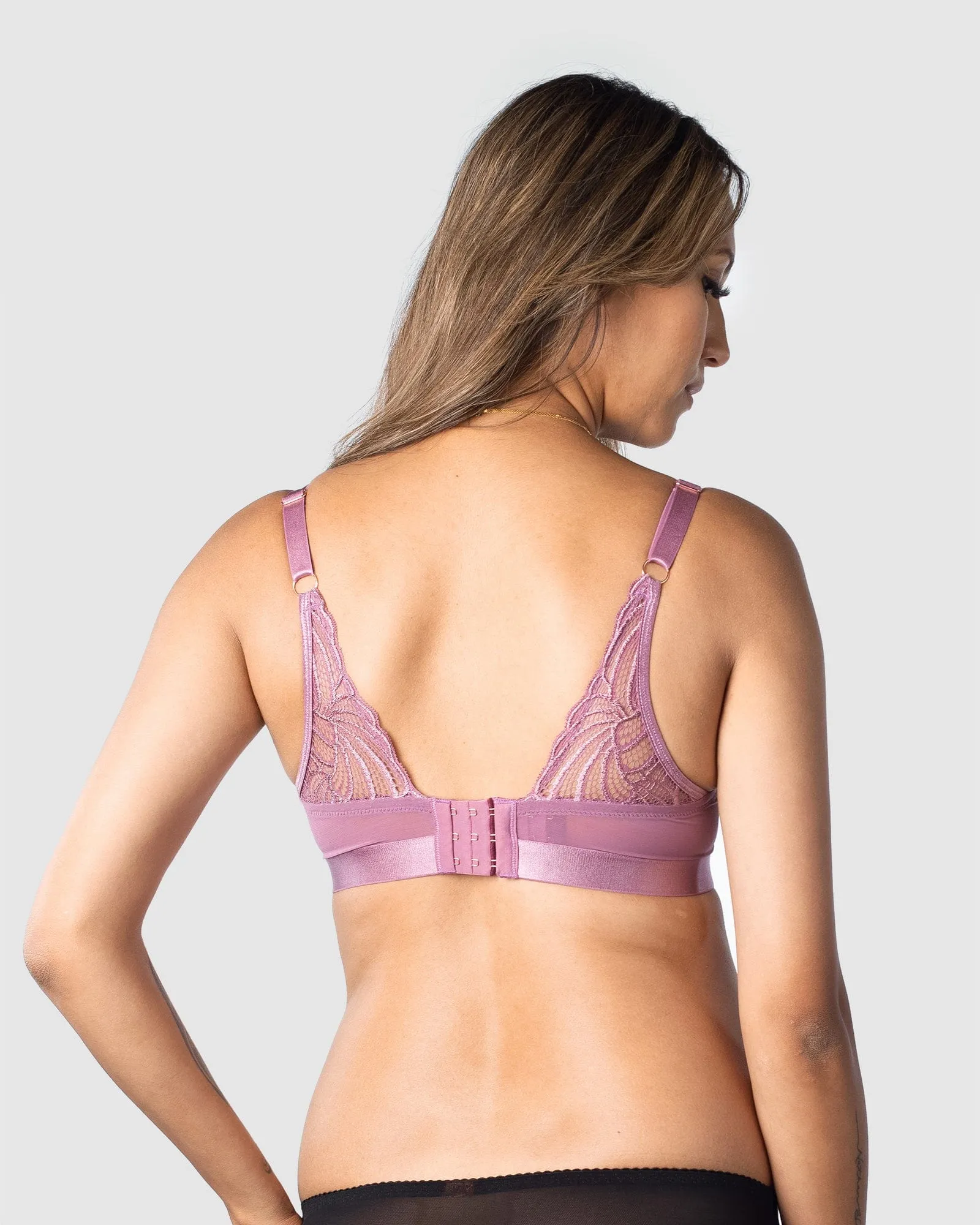 Warrior Plunge Nursing Bra - Orchid