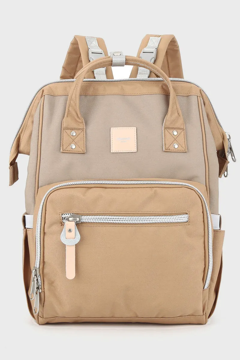 Waterproof Canvas Baby Bag Backpack Bag with Side Pockets