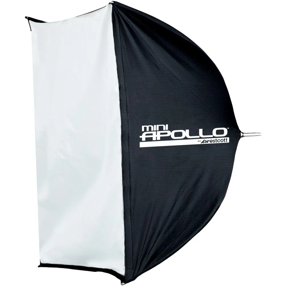 Westcott 2219  16-Inch Mini Apollo Speedlite Kit without Stand (Black)