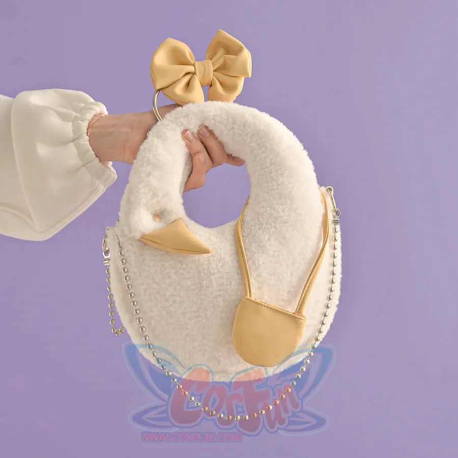 White Goose Cute Versatile Bag
