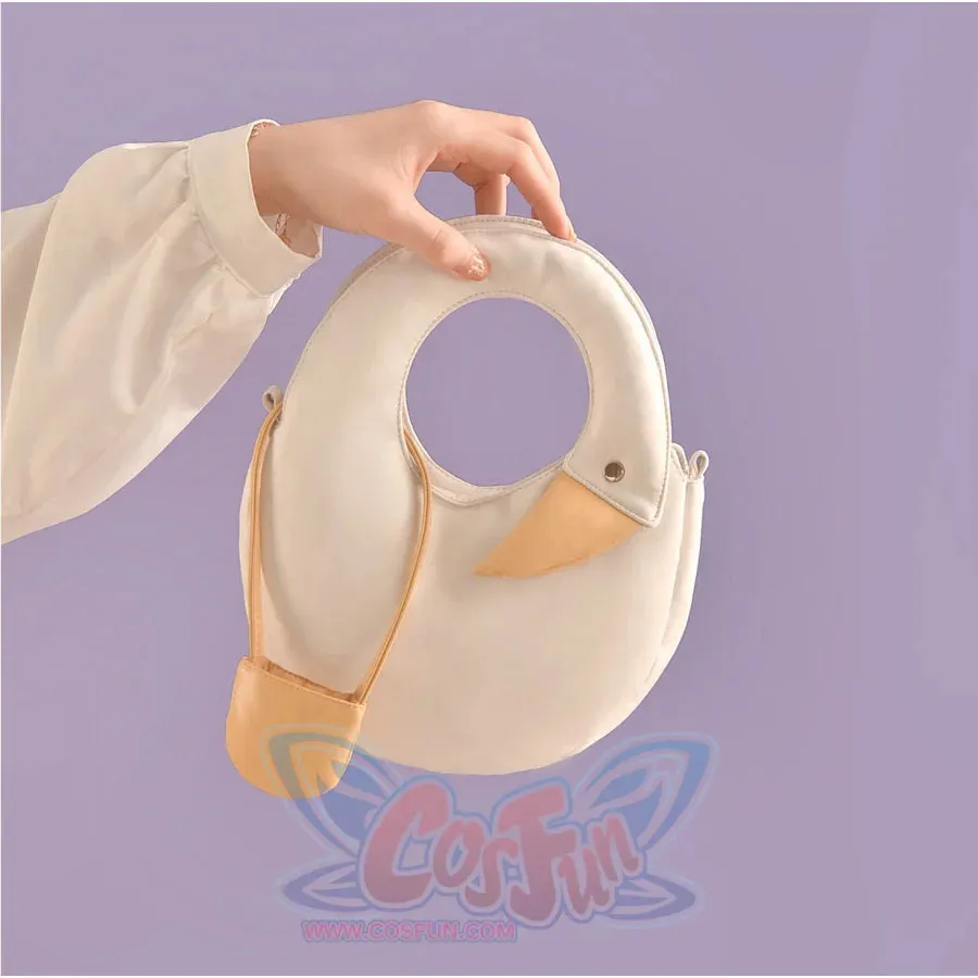 White Goose Cute Versatile Bag
