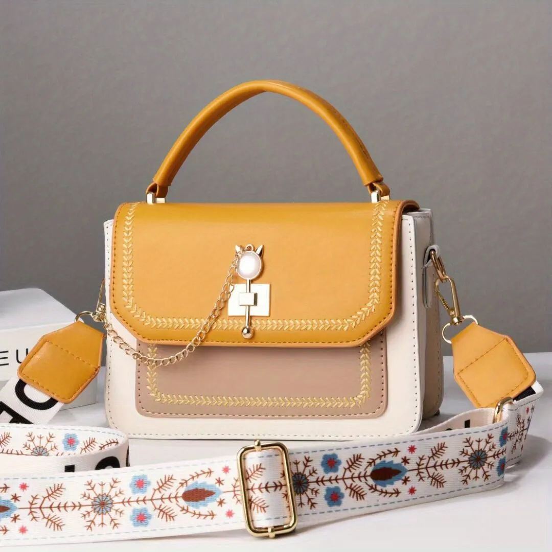 Women's Bag Briefcase, Trendy Handbag Shoulder Bag